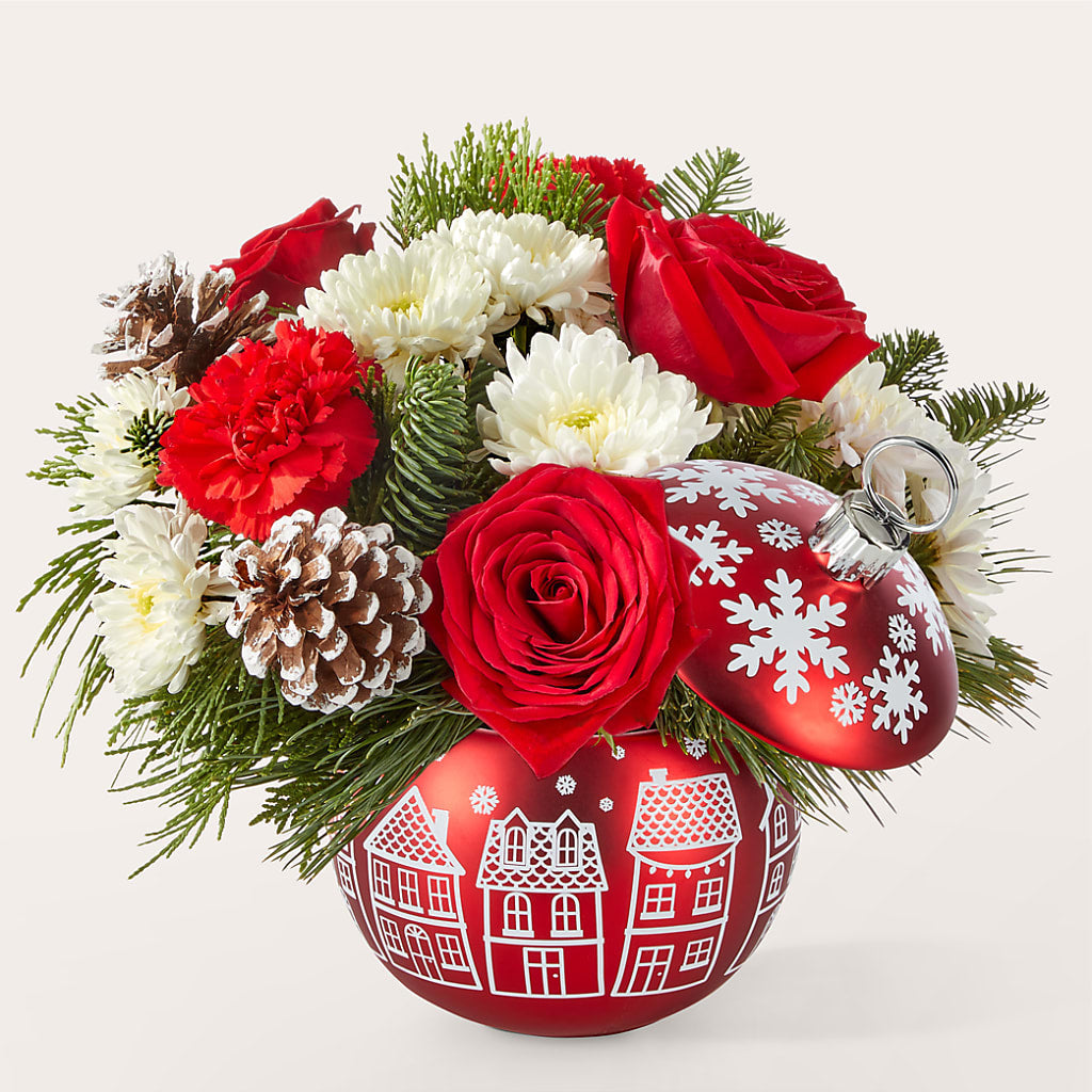 Christmas Village Ornament – Hawes Florist Llc, Maynard MA