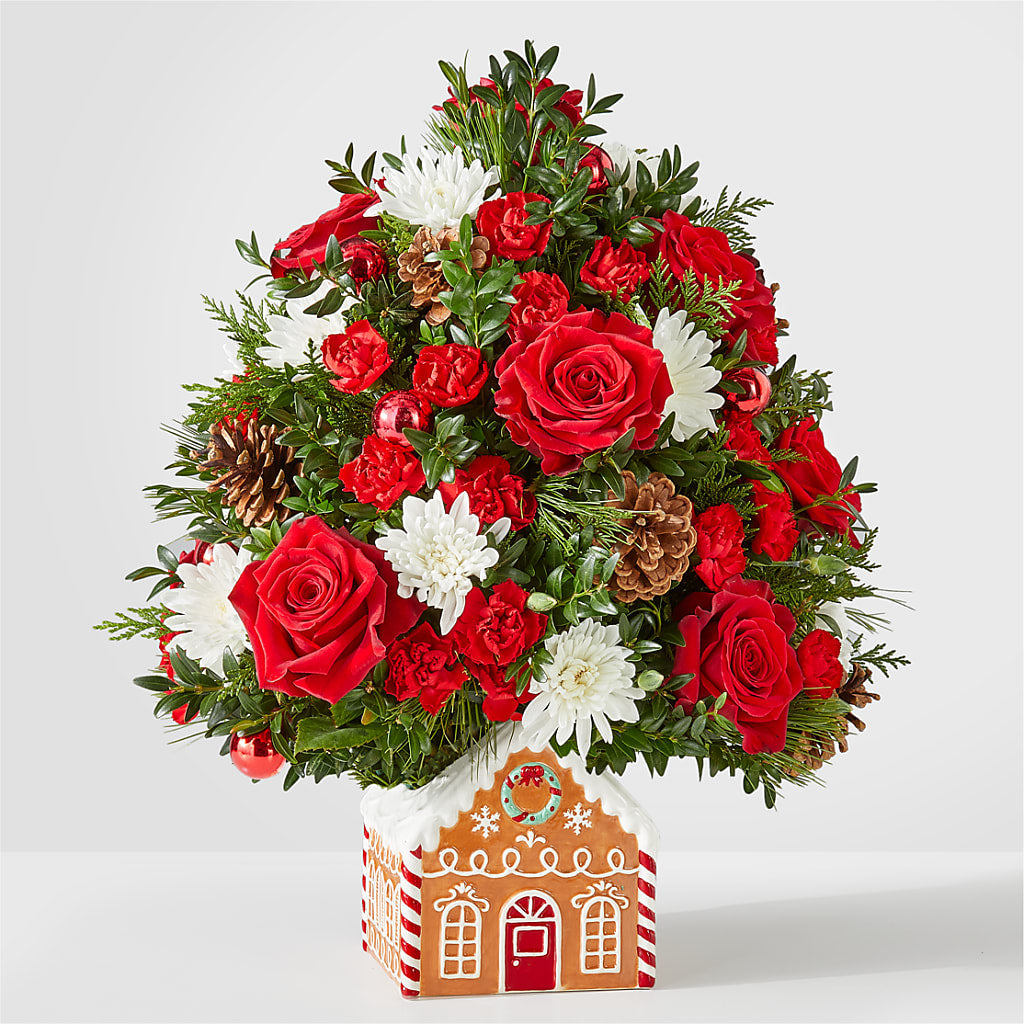 Spiced Gingerbread Tree – Hawes Florist Llc, Maynard MA