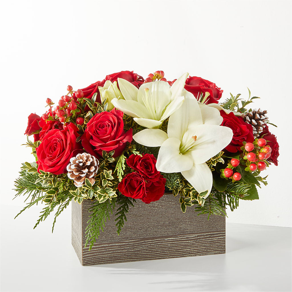 Snowy Wonderland Bouquet – Hawes Florist Llc, Maynard MA