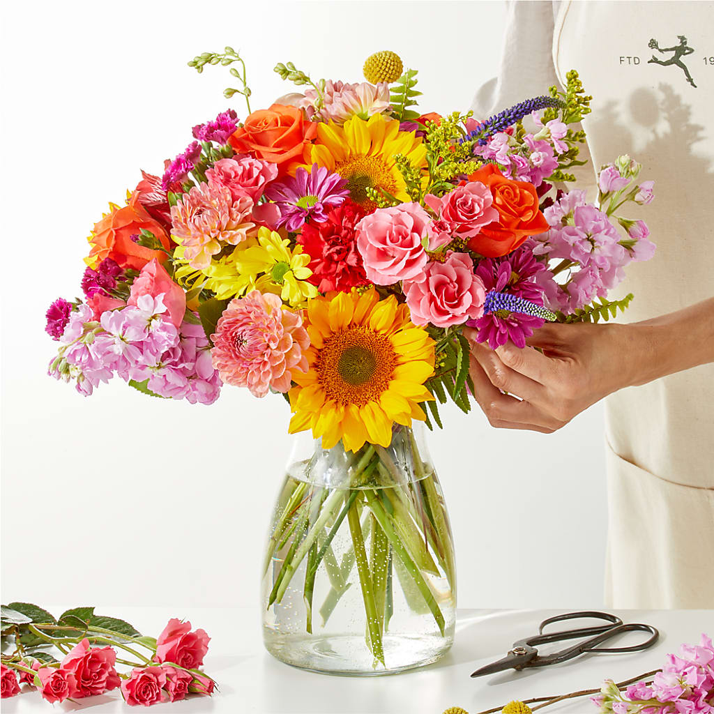 Cue the Confetti - A Florist Original – Hawes Florist Llc, Maynard MA