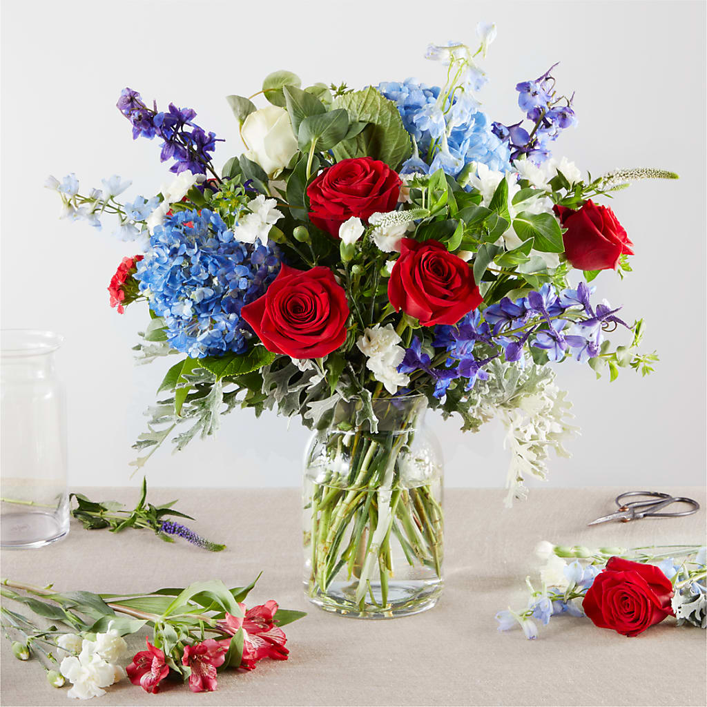Star Spangled - A Florist Original – Hawes Florist Llc, Maynard MA