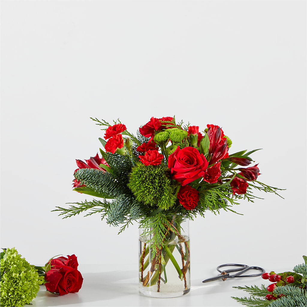 Merry Moment Bouquet – A Florist Original – Hawes Florist Llc, Maynard MA