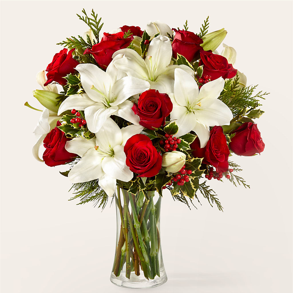 Sparkling Snowflakes Bouquet – Hawes Florist Llc, Maynard MA