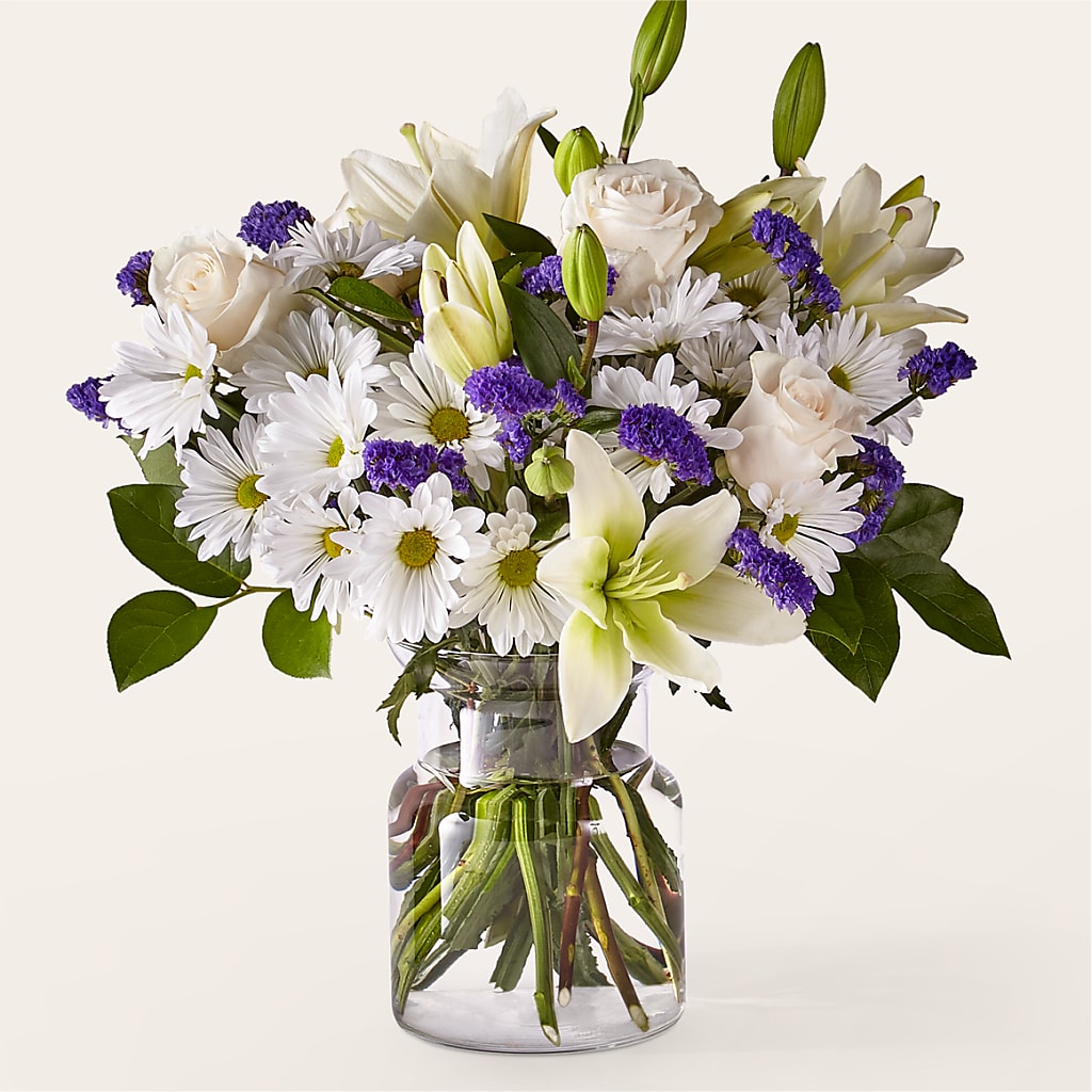 Beyond Blue Bouquet – Hawes Florist Llc, Maynard MA
