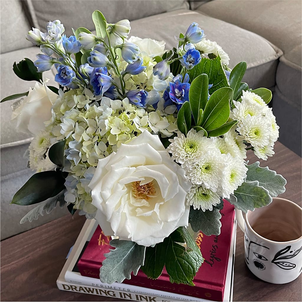 Clear Skies Bouquet – Hawes Florist Llc, Maynard MA