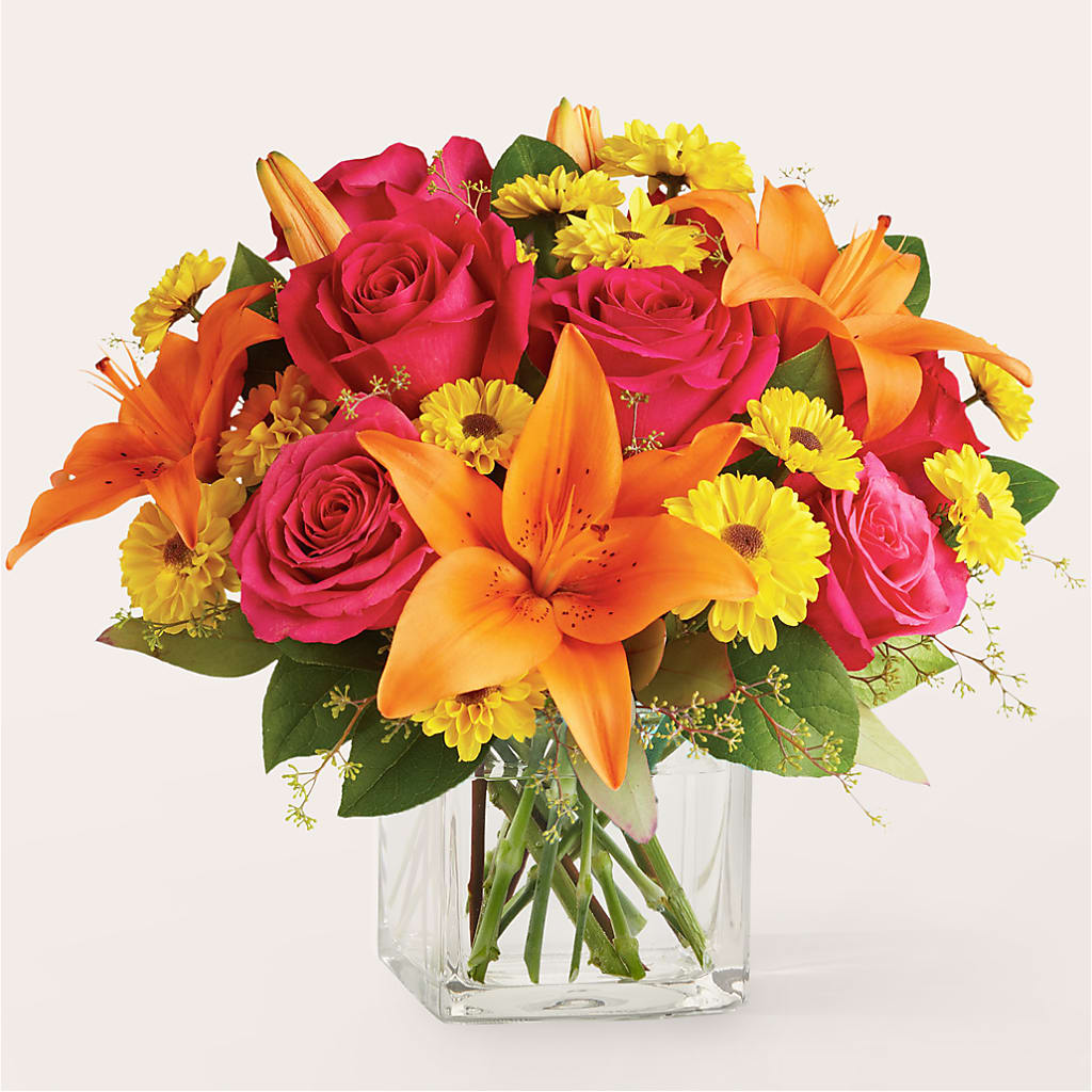 Neon Lights Bouquet – Hawes Florist Llc, Maynard MA