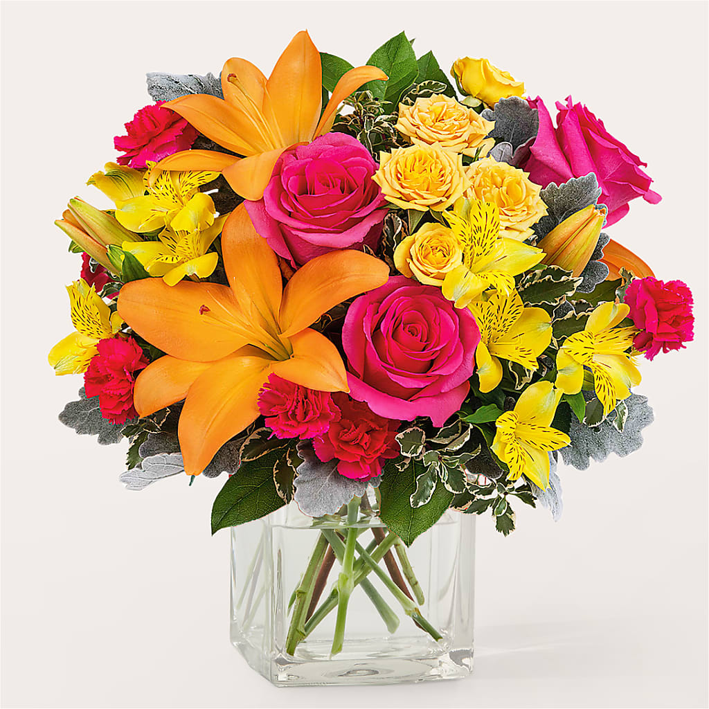 To the Tropics Bouquet – Hawes Florist Llc, Maynard MA