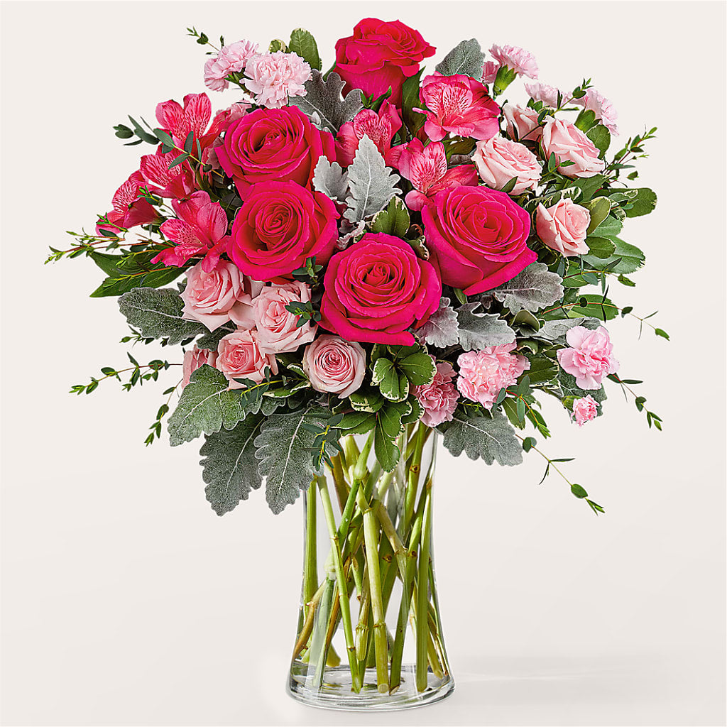 Tickled Pink Bouquet – Hawes Florist Llc, Maynard MA