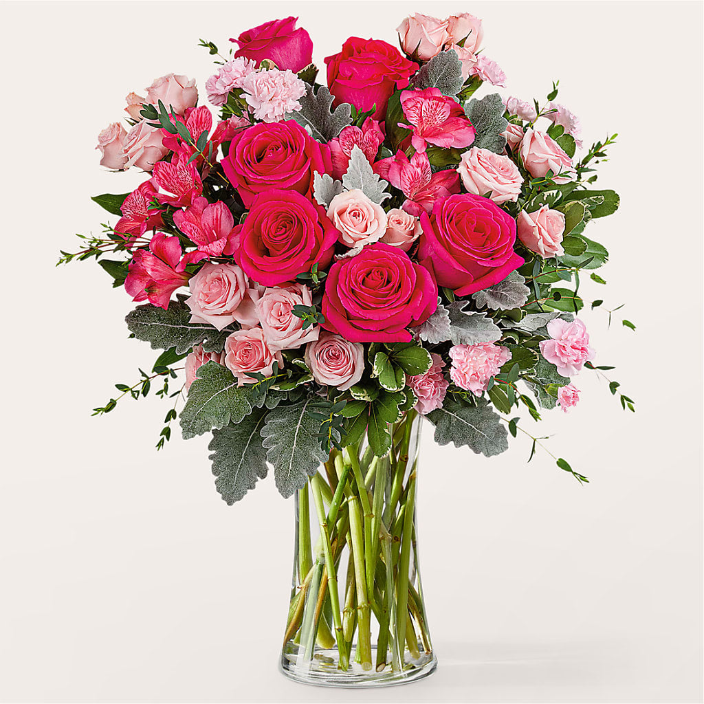 Tickled Pink Bouquet – Hawes Florist Llc, Maynard MA