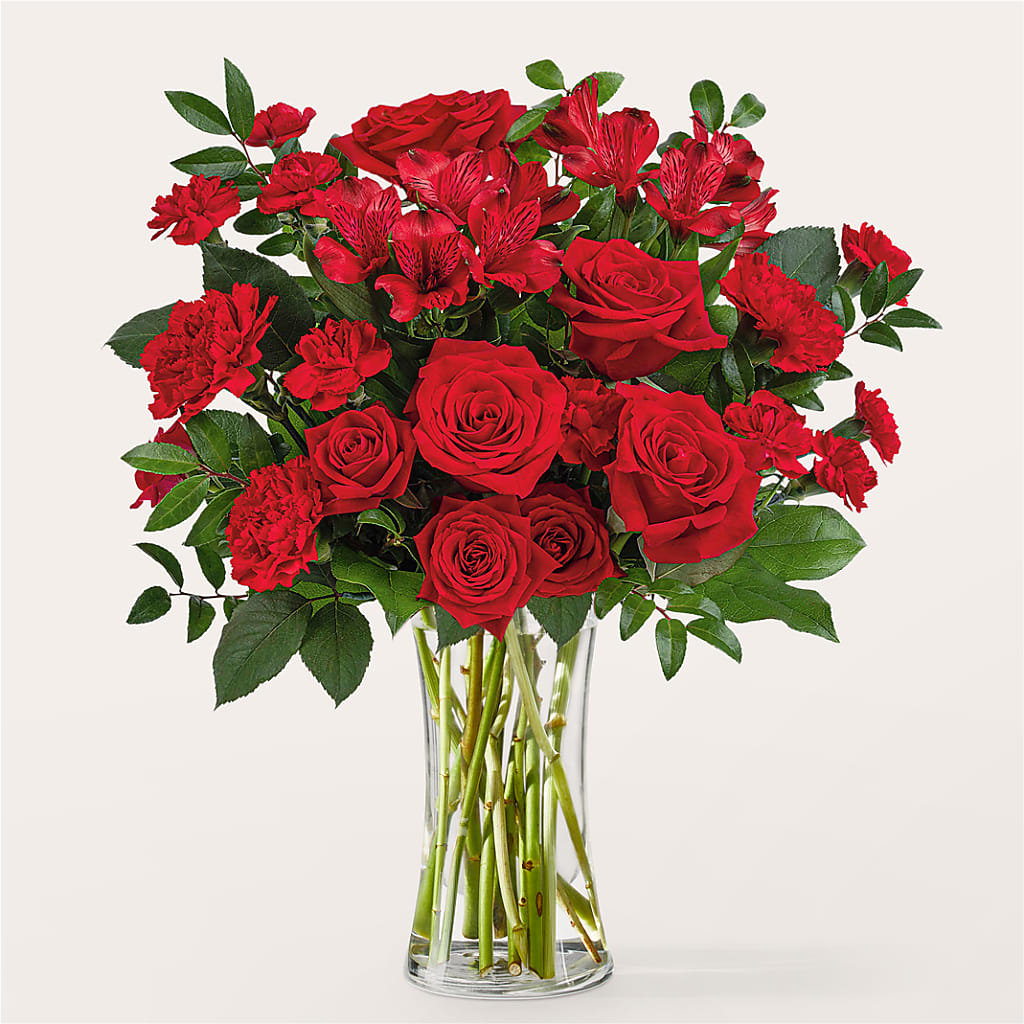 Brilliant Ruby Bouquet – Hawes Florist Llc, Maynard MA