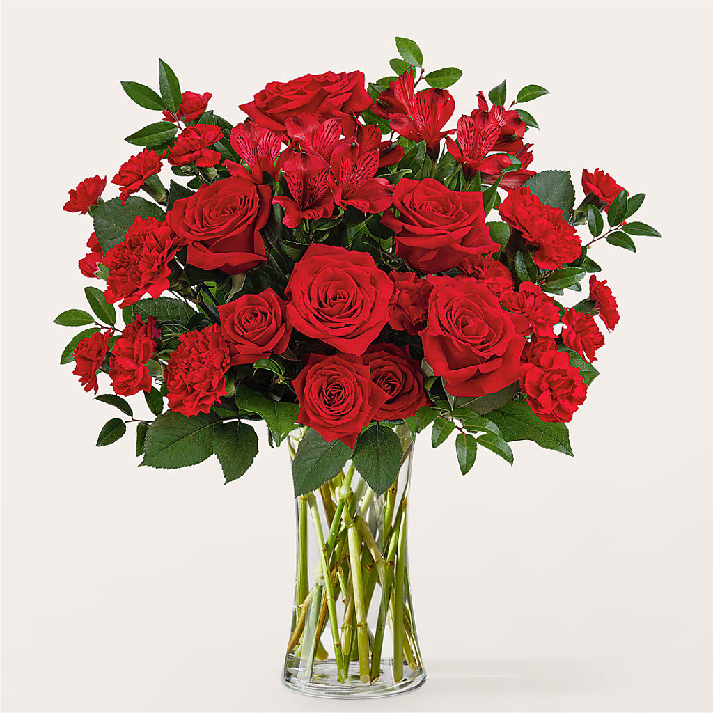 Brilliant Ruby Bouquet – Hawes Florist Llc, Maynard MA