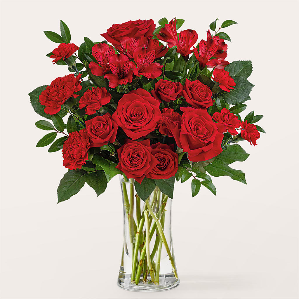 Brilliant Ruby Bouquet – Hawes Florist Llc, Maynard MA