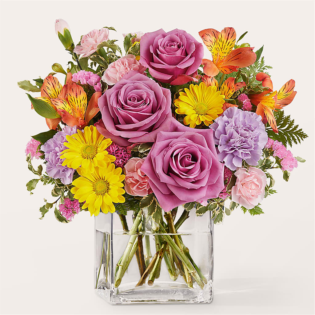 Shades of Happiness Bouquet – Hawes Florist Llc, Maynard MA