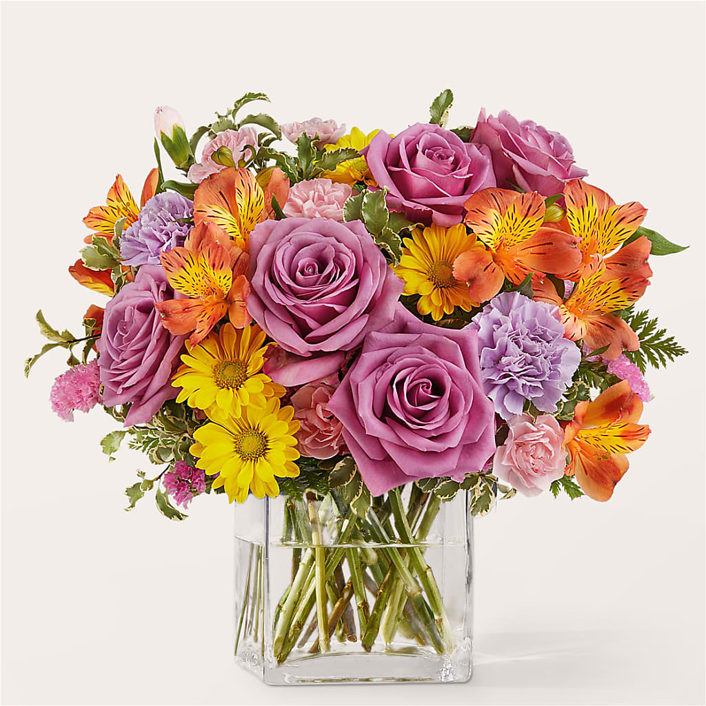 Shades of Happiness Bouquet – Hawes Florist Llc, Maynard MA