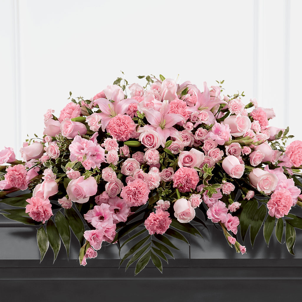Garden of Comfort Casket Spray (Standard) – Hawes Florist Llc, Maynard MA