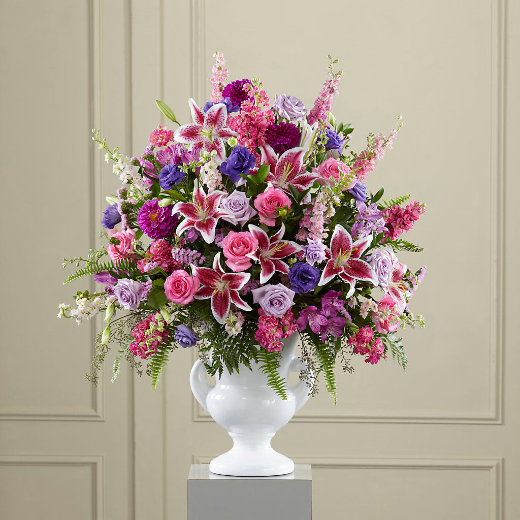 Peaceful Tribute Arrangement – Hawes Florist Llc, Maynard MA