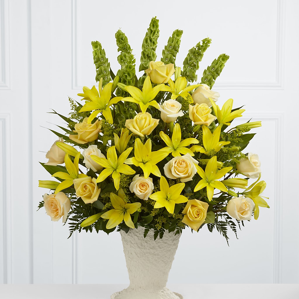 Golden Memories Arrangement – Hawes Florist Llc, Maynard MA