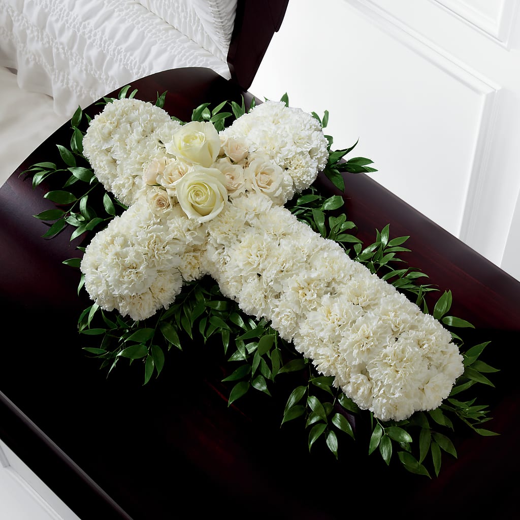 Peaceful Memories Casket Spray (Standard) – Hawes Florist Llc, Maynard MA