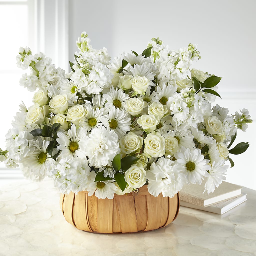 Graceful Garden Basket – Hawes Florist Llc, Maynard MA