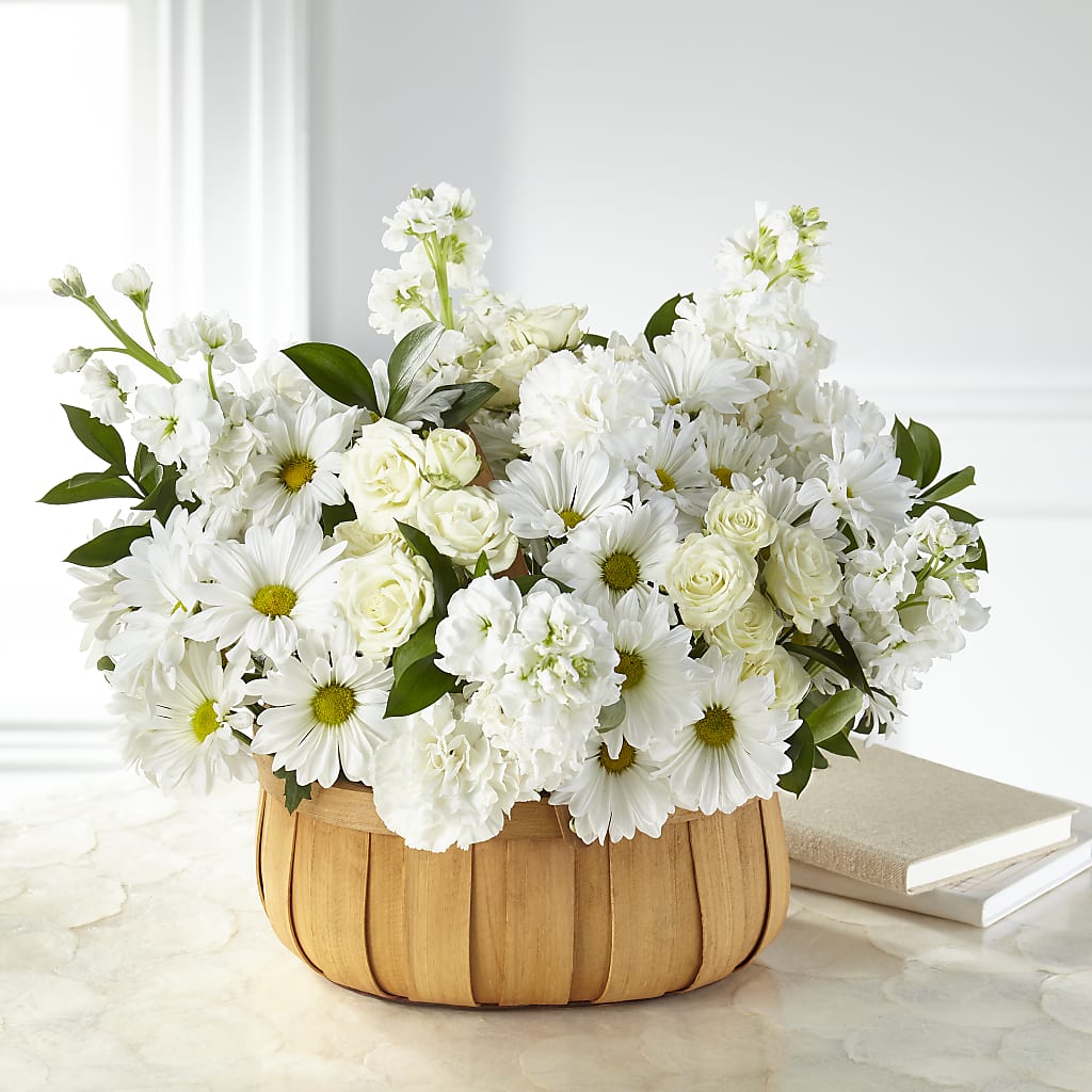 Graceful Garden Basket – Hawes Florist Llc, Maynard MA
