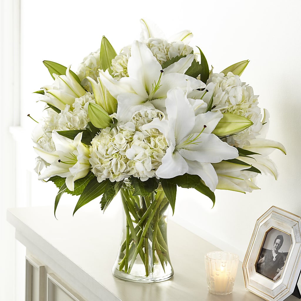 Compassionate Lily Bouquet – Hawes Florist Llc, Maynard MA