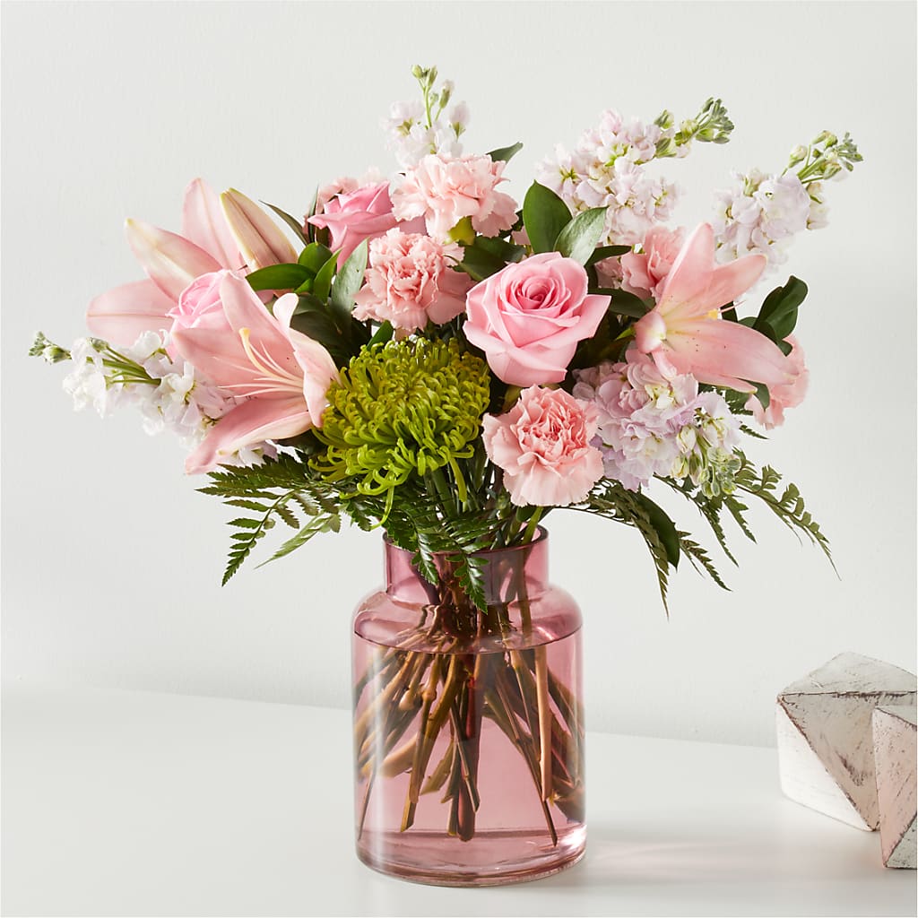 Pretty in Pink Bouquet – Hawes Florist Llc, Maynard MA
