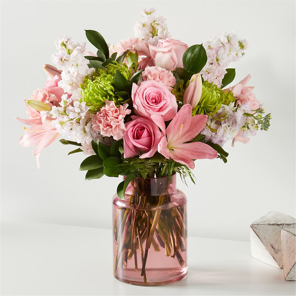 Pretty in Pink Bouquet – Hawes Florist Llc, Maynard MA