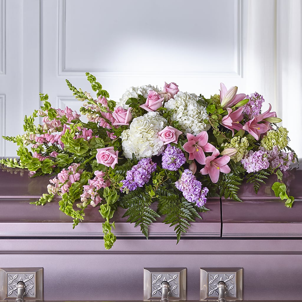Life's Gratitude Casket Spray – Hawes Florist Llc, Maynard MA