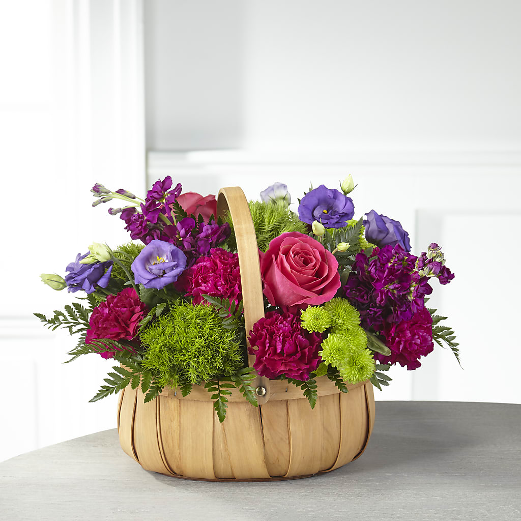 Serene Sanctuary Basket – Hawes Florist Llc, Maynard MA