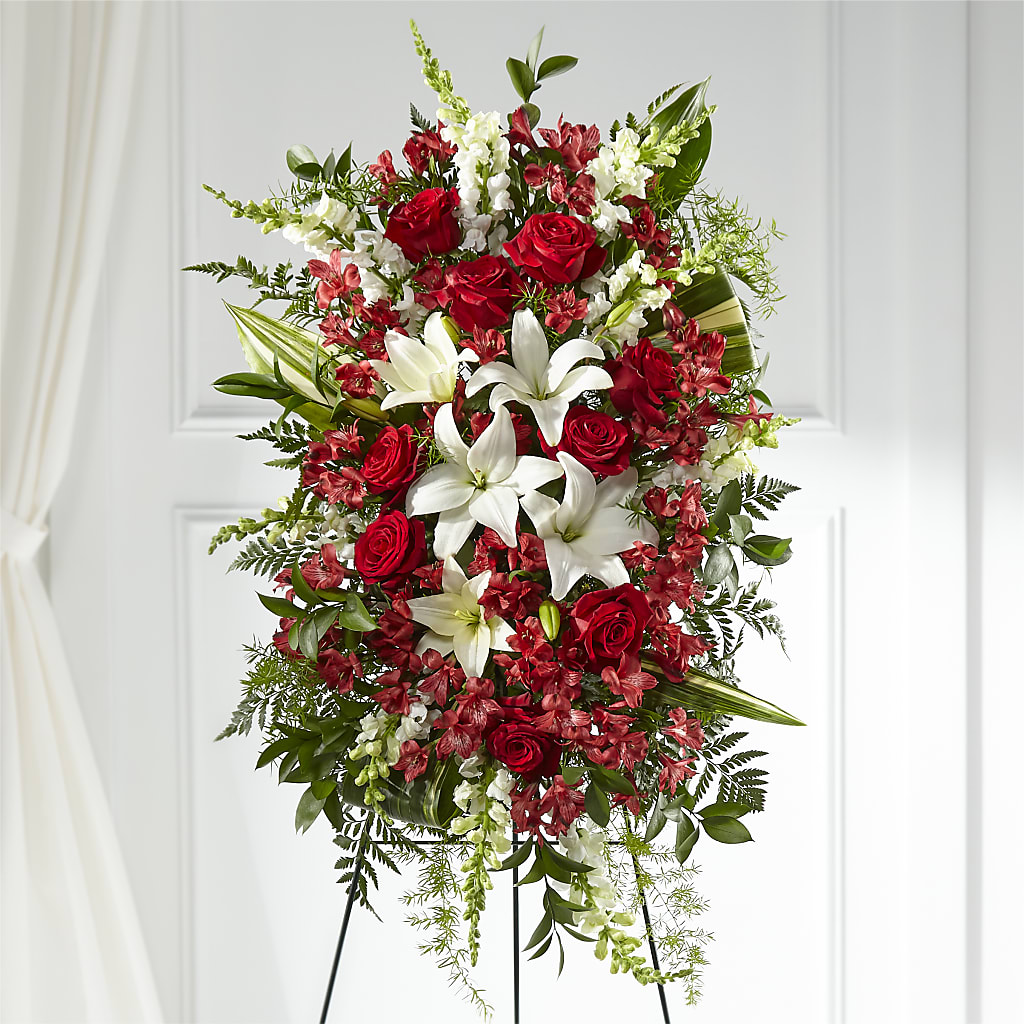 Everlasting Memory Standing Spray – Hawes Florist Llc, Maynard MA