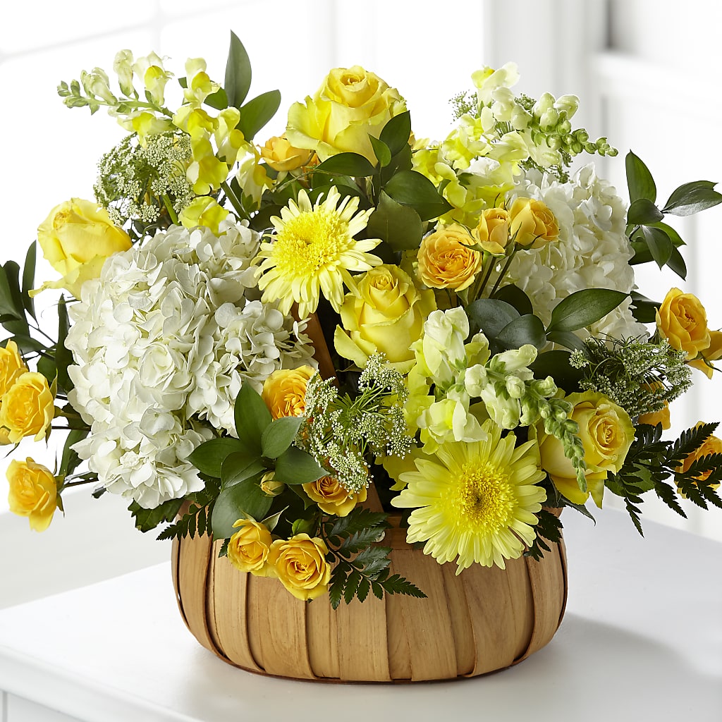 Rustic Remembrance Basket – Hawes Florist Llc, Maynard MA