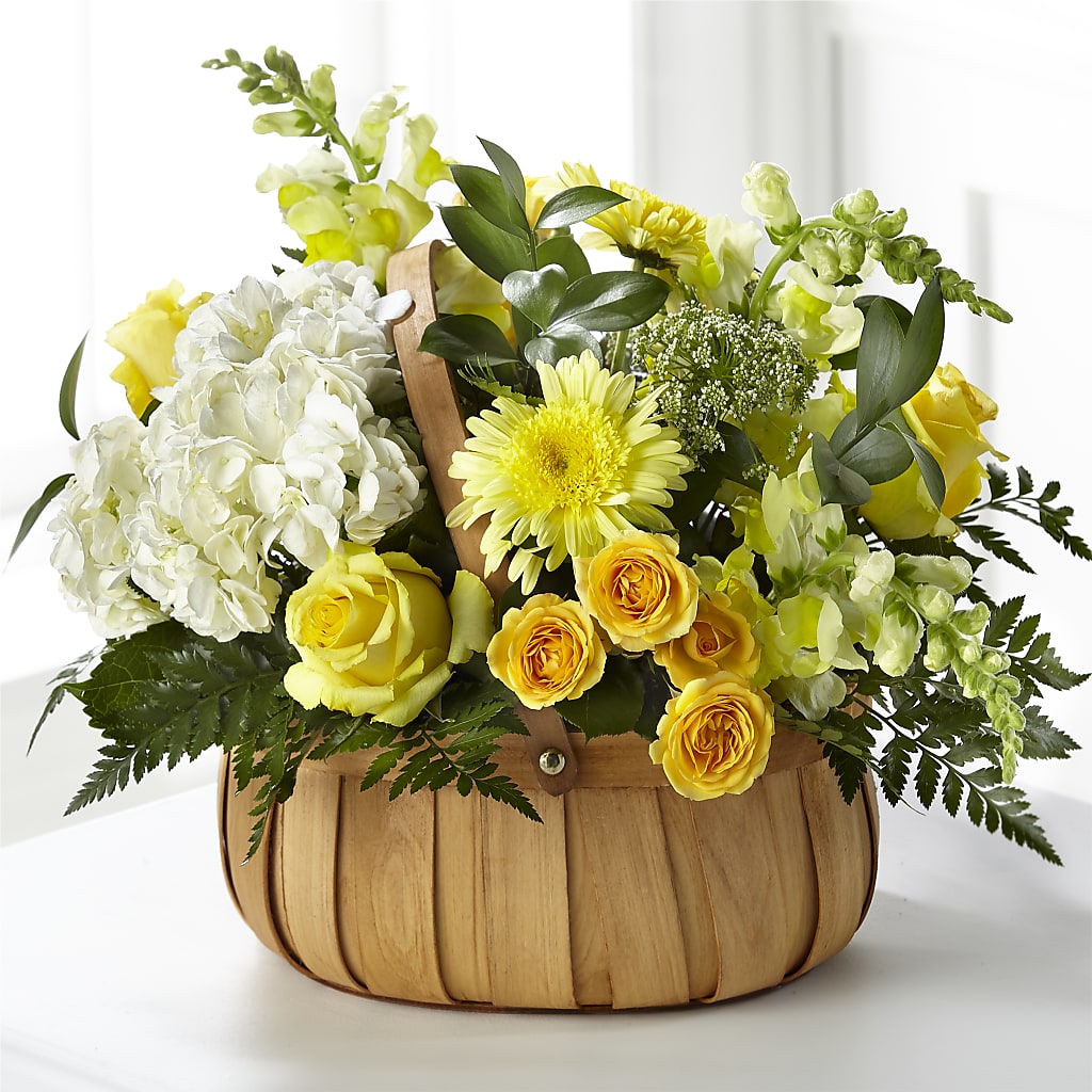 Rustic Remembrance Basket – Hawes Florist Llc, Maynard MA