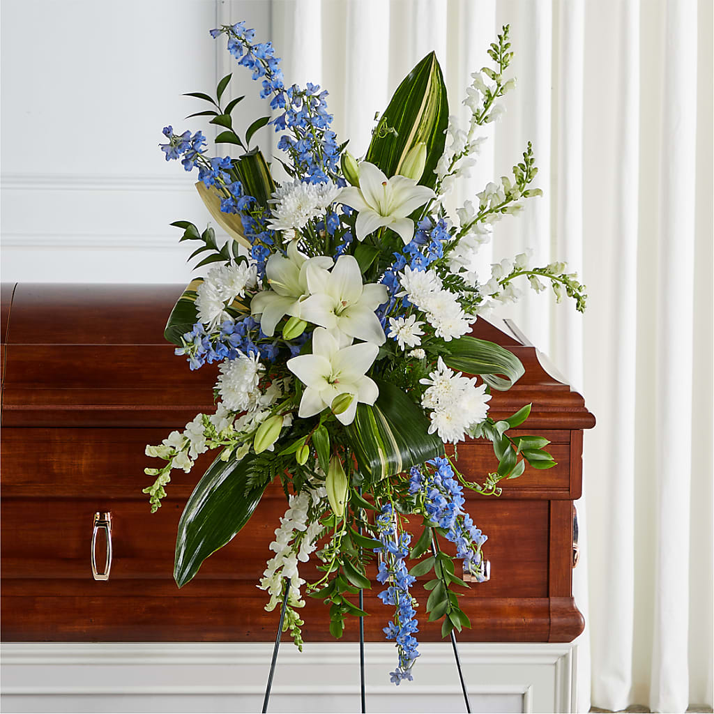 Eternal Impressions Standing Spray – Hawes Florist Llc, Maynard MA