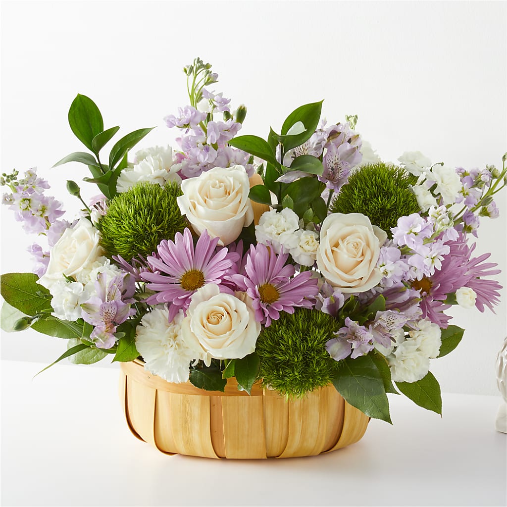 Peace & Love Basket – Hawes Florist Llc, Maynard MA