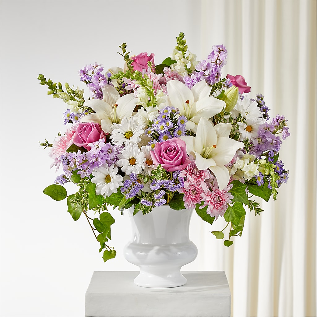 Remarkable Life Urn Arrangement – Hawes Florist Llc, Maynard MA
