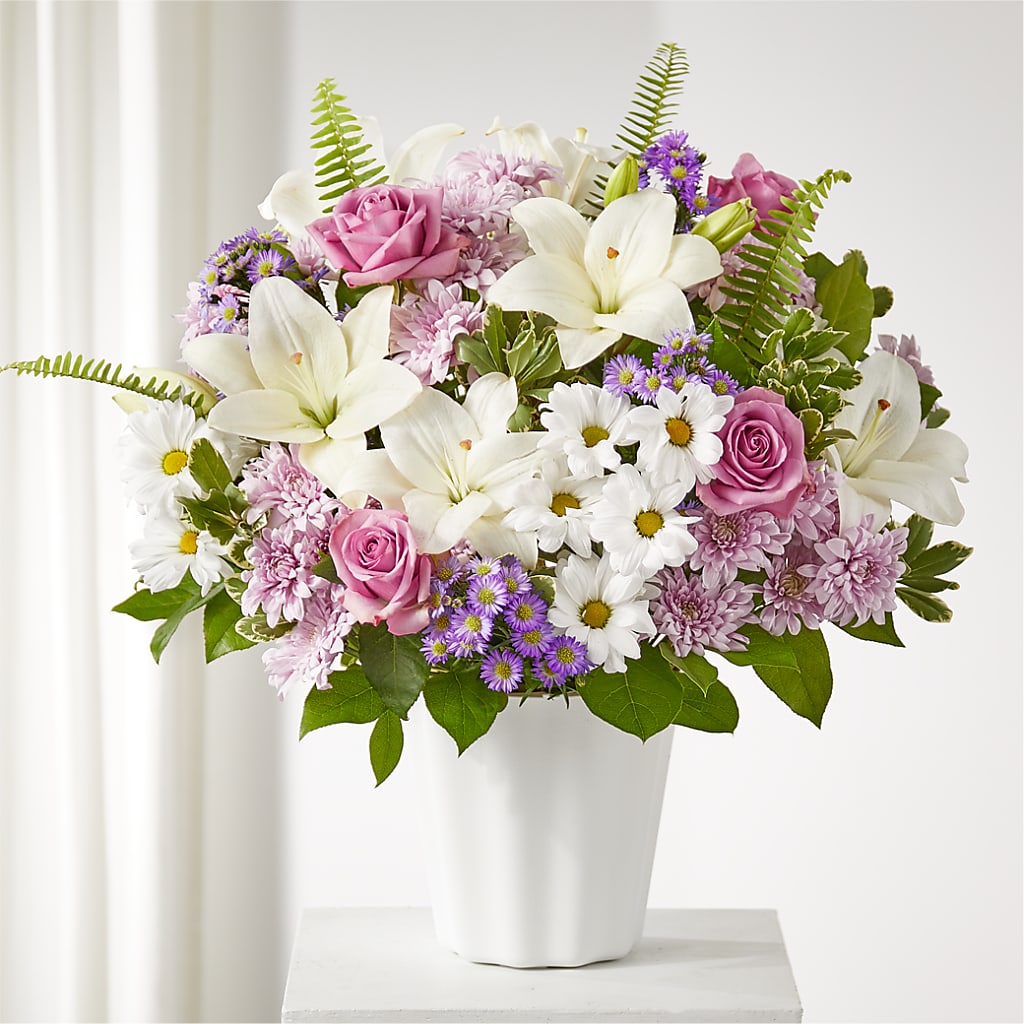 Warmest Thoughts Tabletop Basket – Hawes Florist Llc, Maynard MA