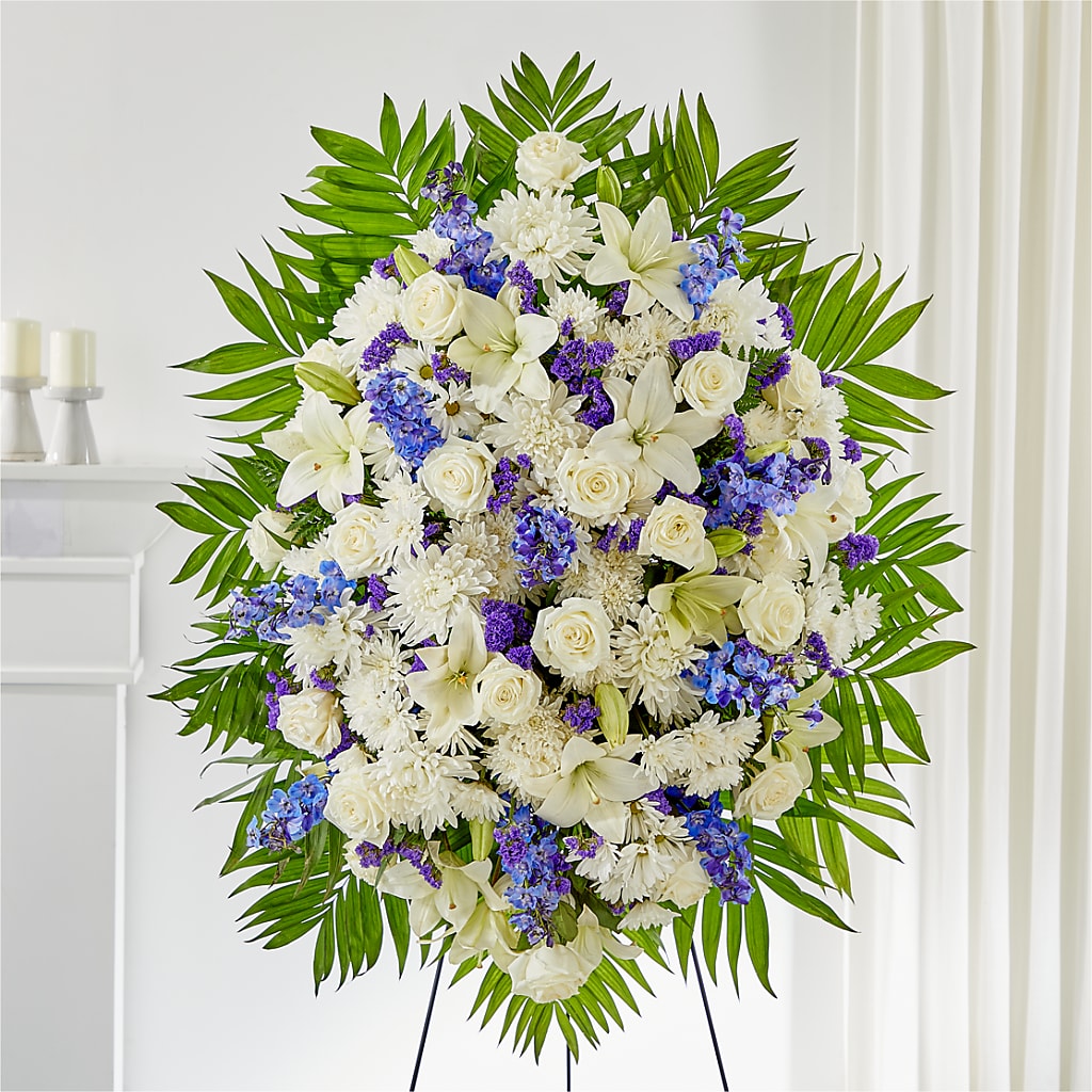 At Rest Standing Spray – Hawes Florist Llc, Maynard MA