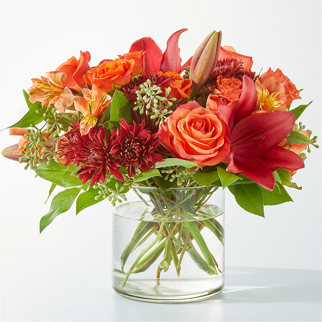 Crimson Leaves Bouquet – Hawes Florist Llc, Maynard MA