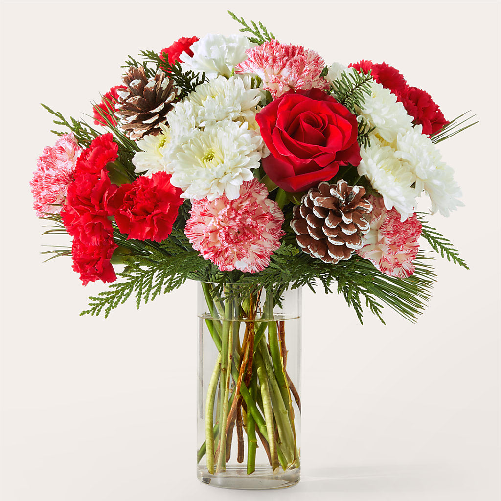 Candy Cane Lane Bouquet – Hawes Florist Llc, Maynard MA