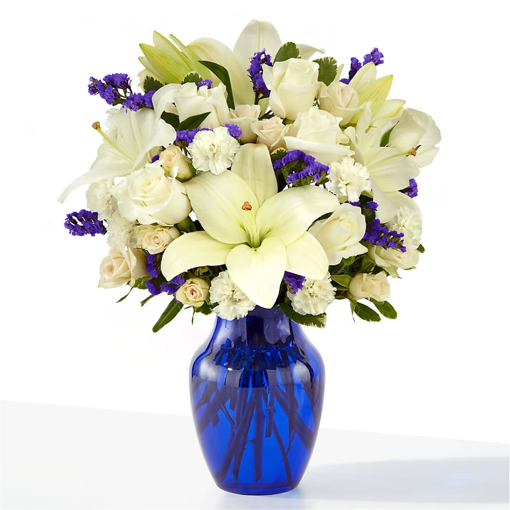 Sapphire Rush Bouquet – Hawes Florist Llc, Maynard MA