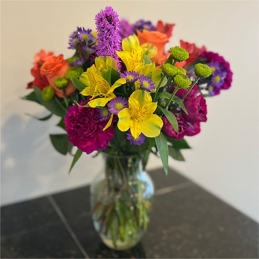 Bold & Bright – A Florist Original –  Hawes Florist Llc, Maynard MA