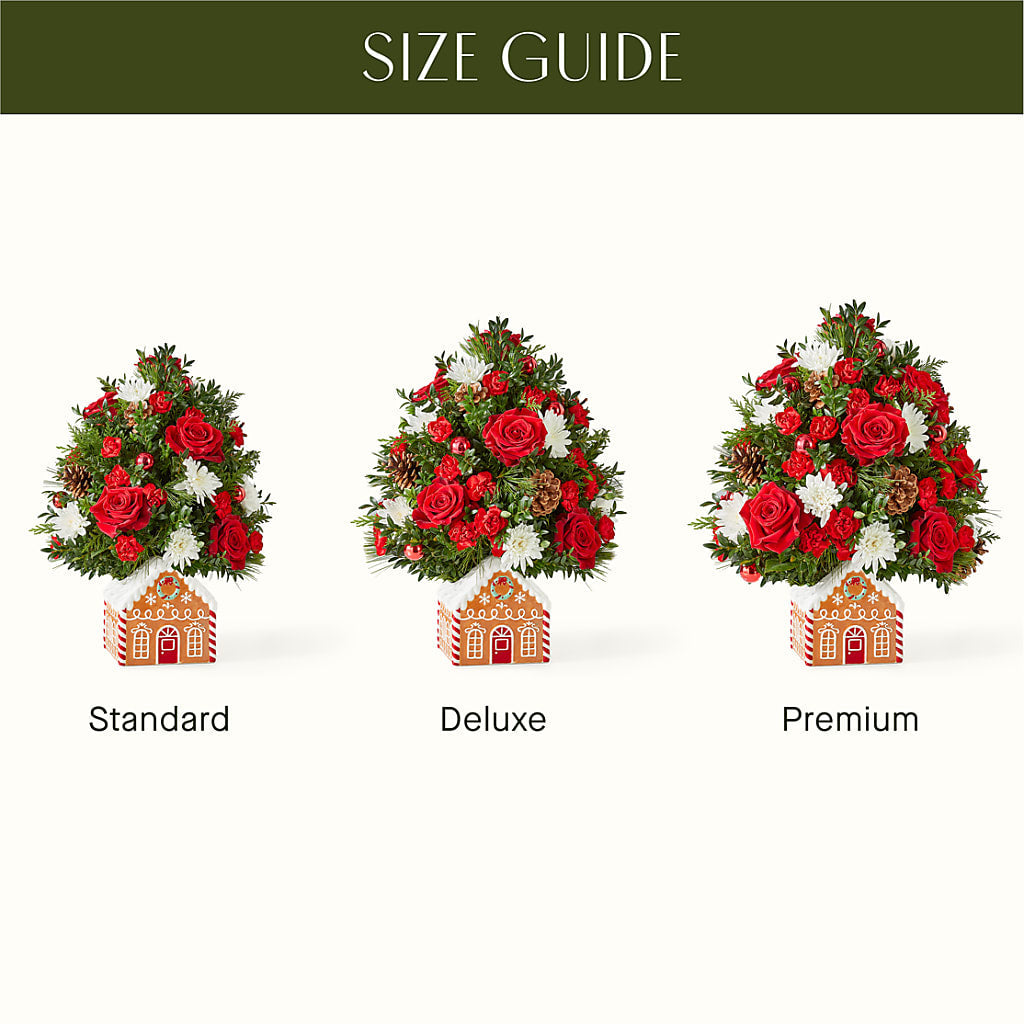 Spiced Gingerbread Tree –  Hawes Florist Llc, Maynard MA