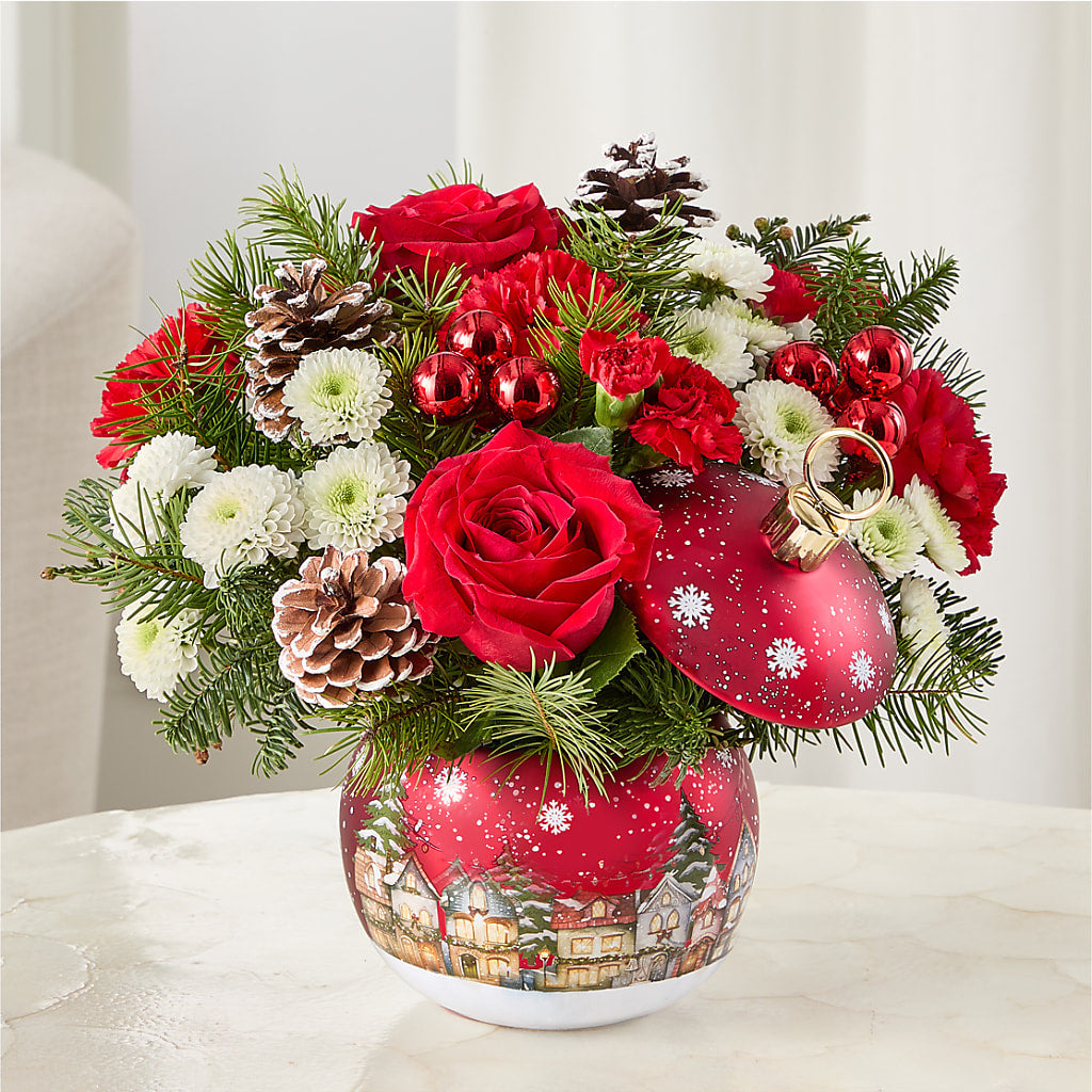 Christmas Carols Ornament –  Hawes Florist Llc, Maynard MA