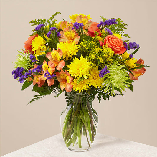 Marmalade Skies Bouquet –  Hawes Florist Llc, Maynard MA