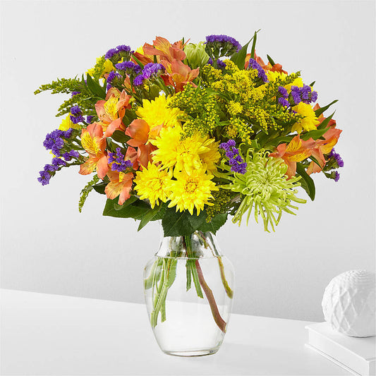 Marmalade Skies Bouquet –  Hawes Florist Llc, Maynard MA