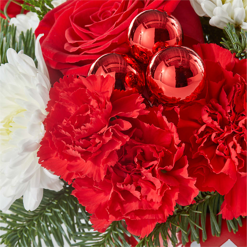 Cheer in the Air Ornament –  Hawes Florist Llc, Maynard MA