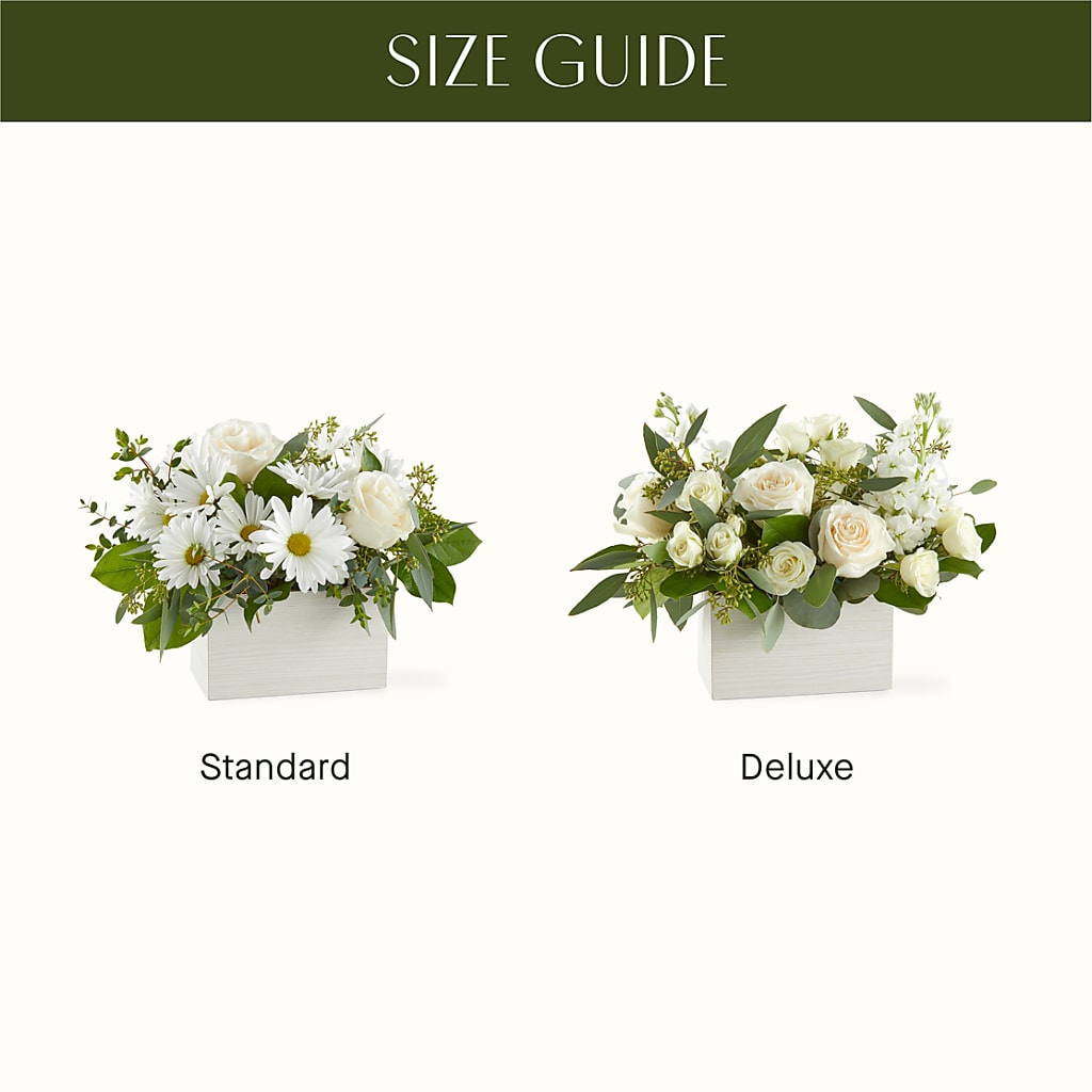 Fresh Linen Box Bouquet –  Hawes Florist Llc, Maynard MA
