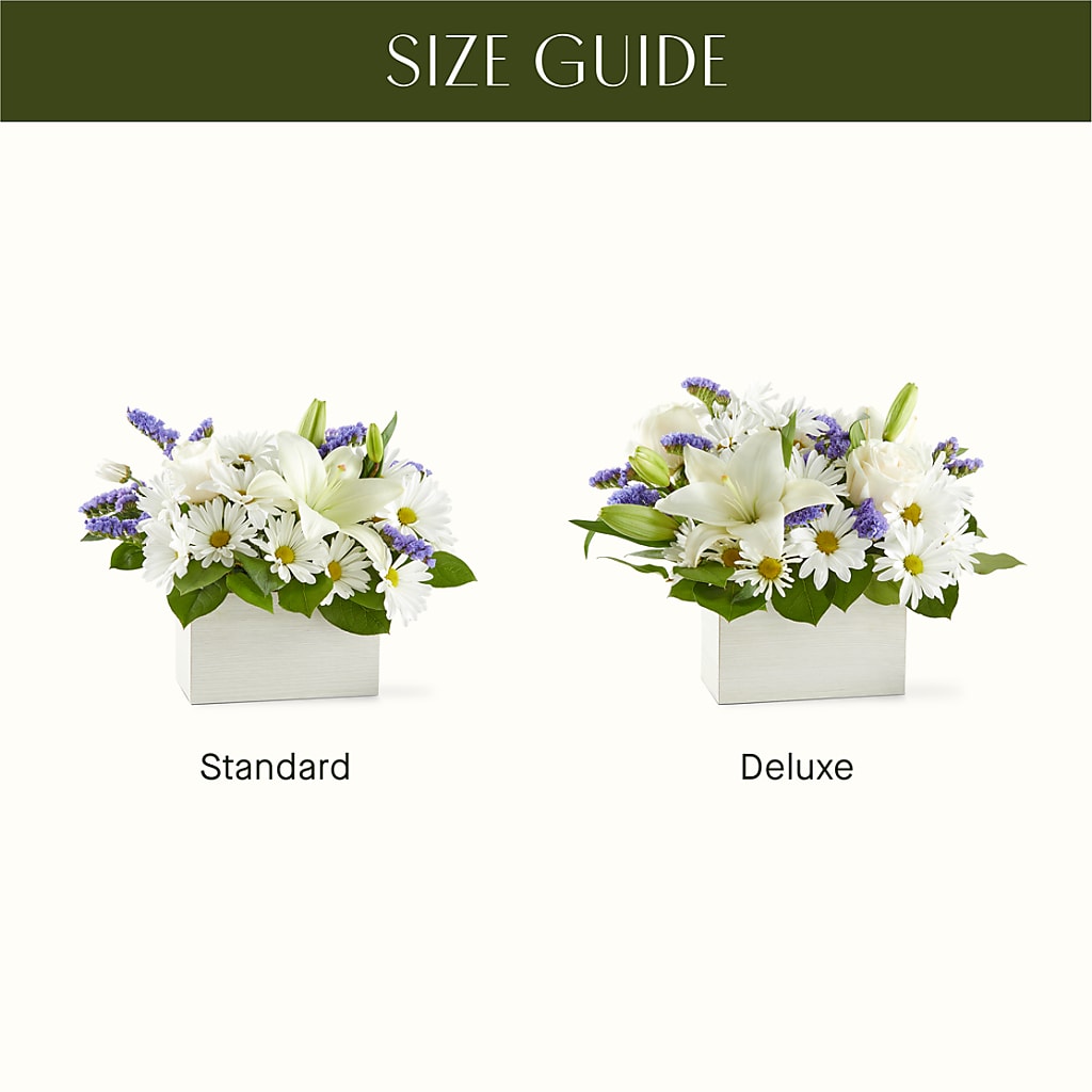 Beyond Blue Box Bouquet –  Hawes Florist Llc, Maynard MA