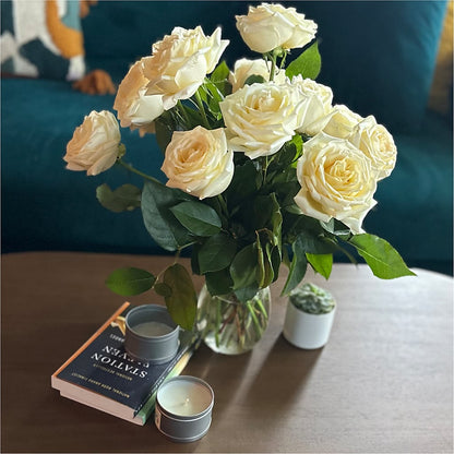 Long Stem Yellow Rose Bouquet –  Hawes Florist Llc, Maynard MA