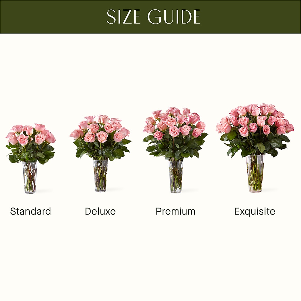 Long Stem Pink Rose Bouquet –  Hawes Florist Llc, Maynard MA